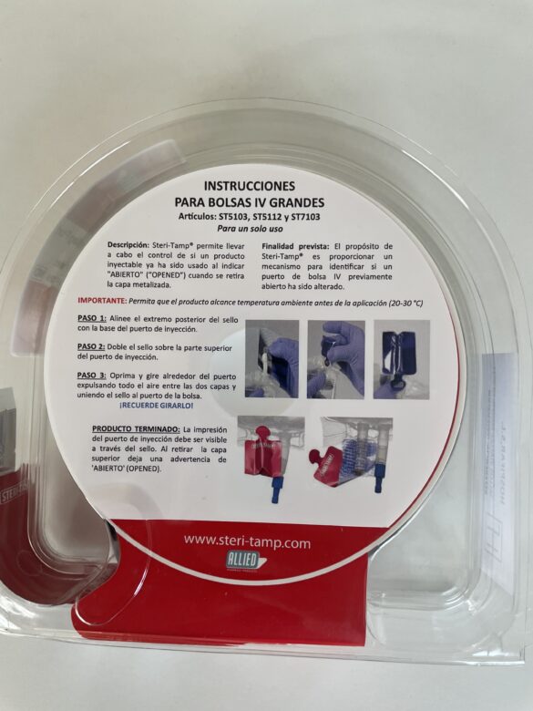 Steri-Tamp® Sellos de seguridad y esterilidad - Imagen 2